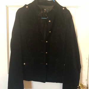 Mossimo Jacket * Velvet * Black * XL